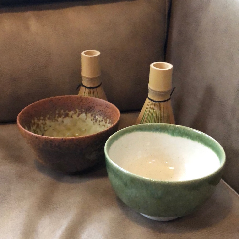 Geeen Tea Bowl set of 2